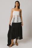Samantha Maxi Skirt in Black FINAL SALE
