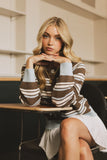Bennie Striped Cardigan FINAL SALE