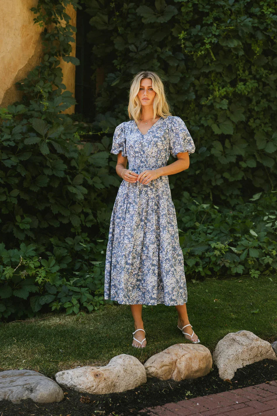 Kaylani Floral Midi Dress FINAL SALE