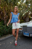 Bennet Embroidered Shorts FINAL SALE