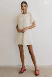 Andria Rosette Mini Dress FINAL SALE