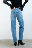 Reya Straight Leg Jeans in Medium Wash