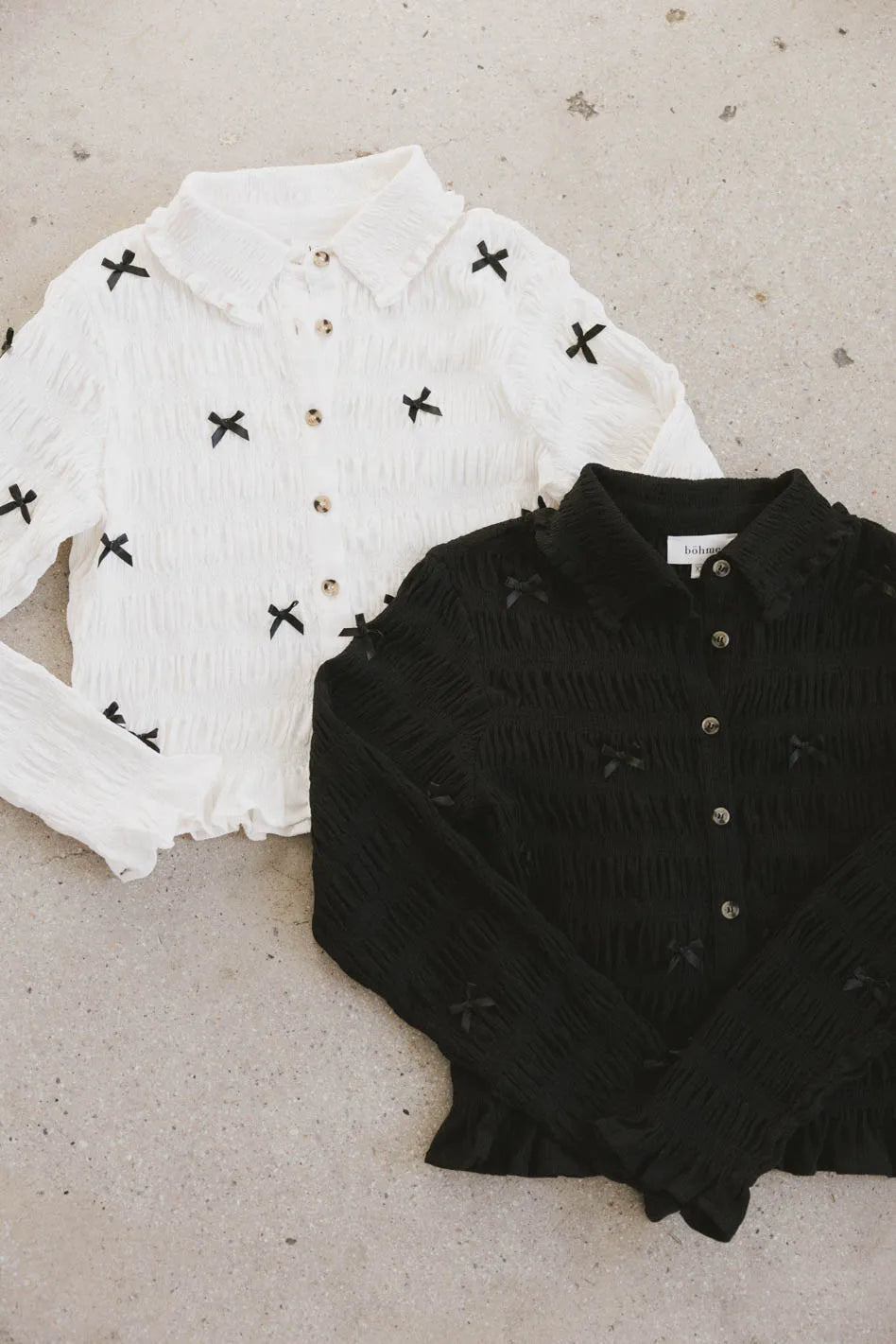 Leonora Blouse in White FINAL SALE