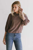 Nadine Blouse in Mauve FINAL SALE