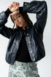 Kiele Vegan Leather Jacket
