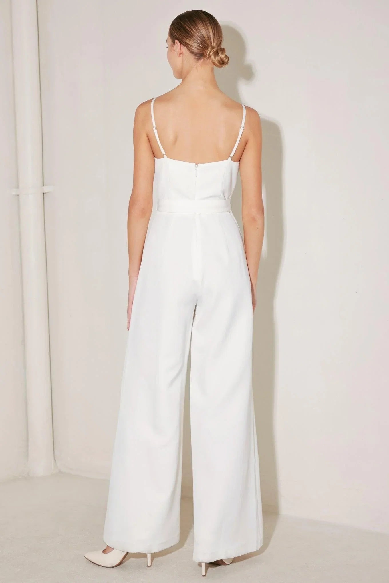ARCTIC ELEGANCE WHITE JUMPSUIT