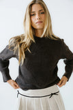 Bostyn Knit Sweater in Brown FINAL SALE