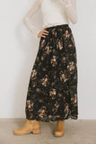 Llara Floral Maxi Skirt FINAL SALE