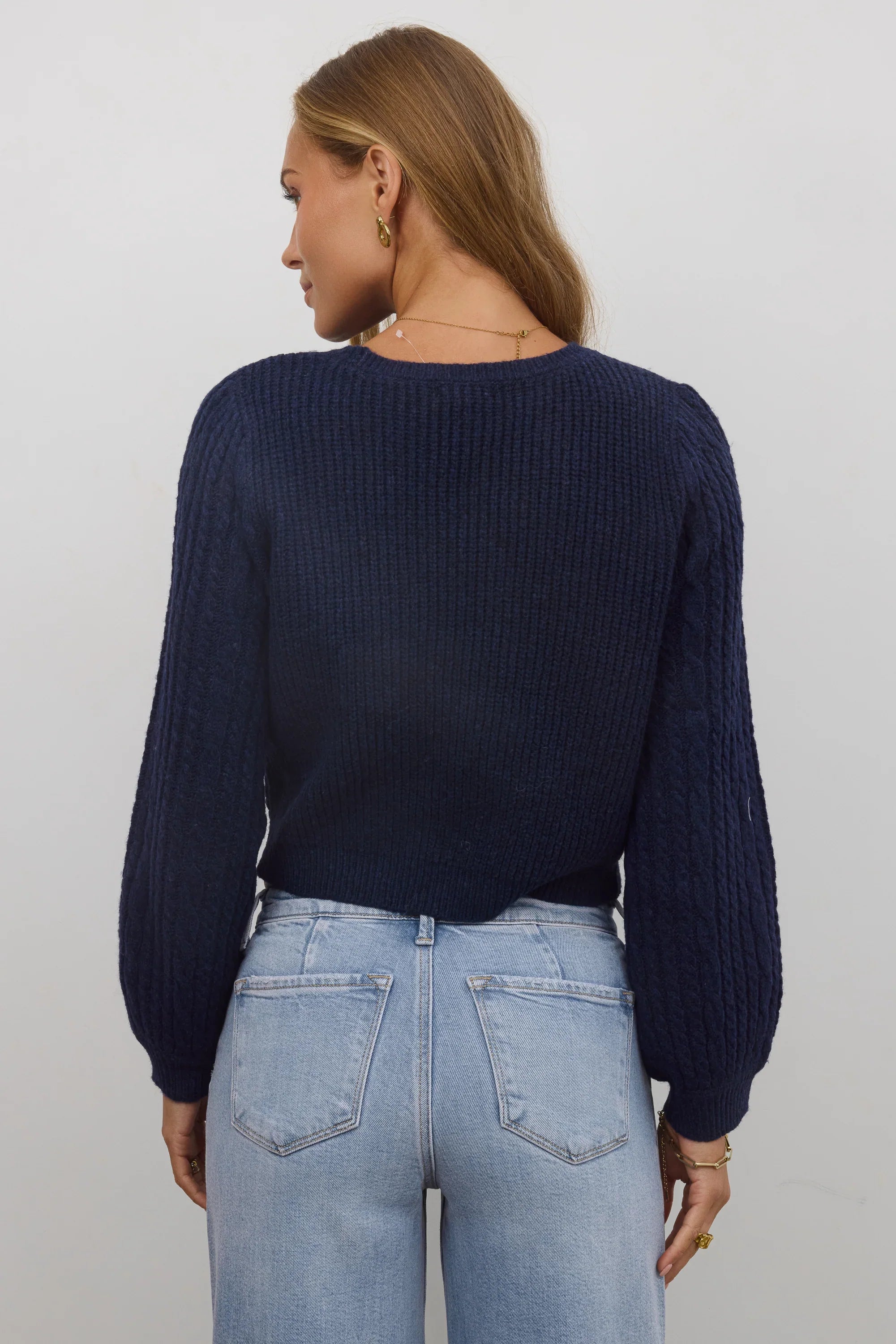 Jess Cable Knit Sweater FINAL SALE