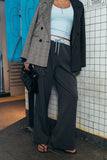Connor Contrast Wide Leg Pants