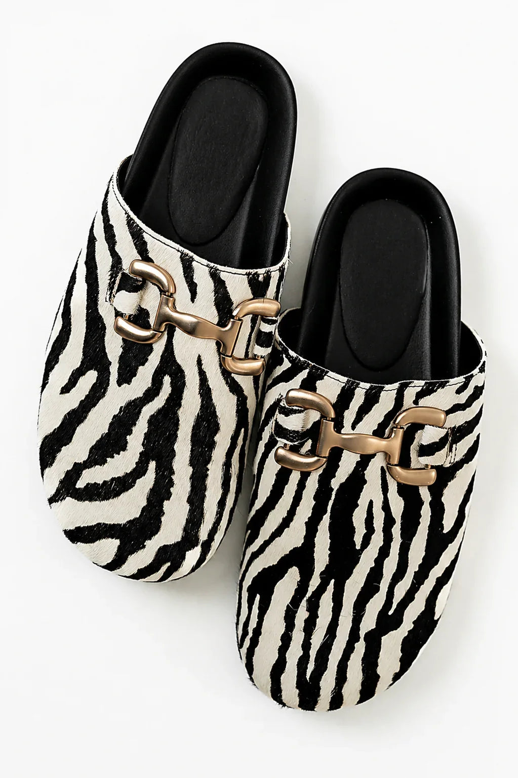 Azalea Clogs in Zebra FINAL SALE