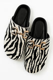 Azalea Clogs in Zebra FINAL SALE