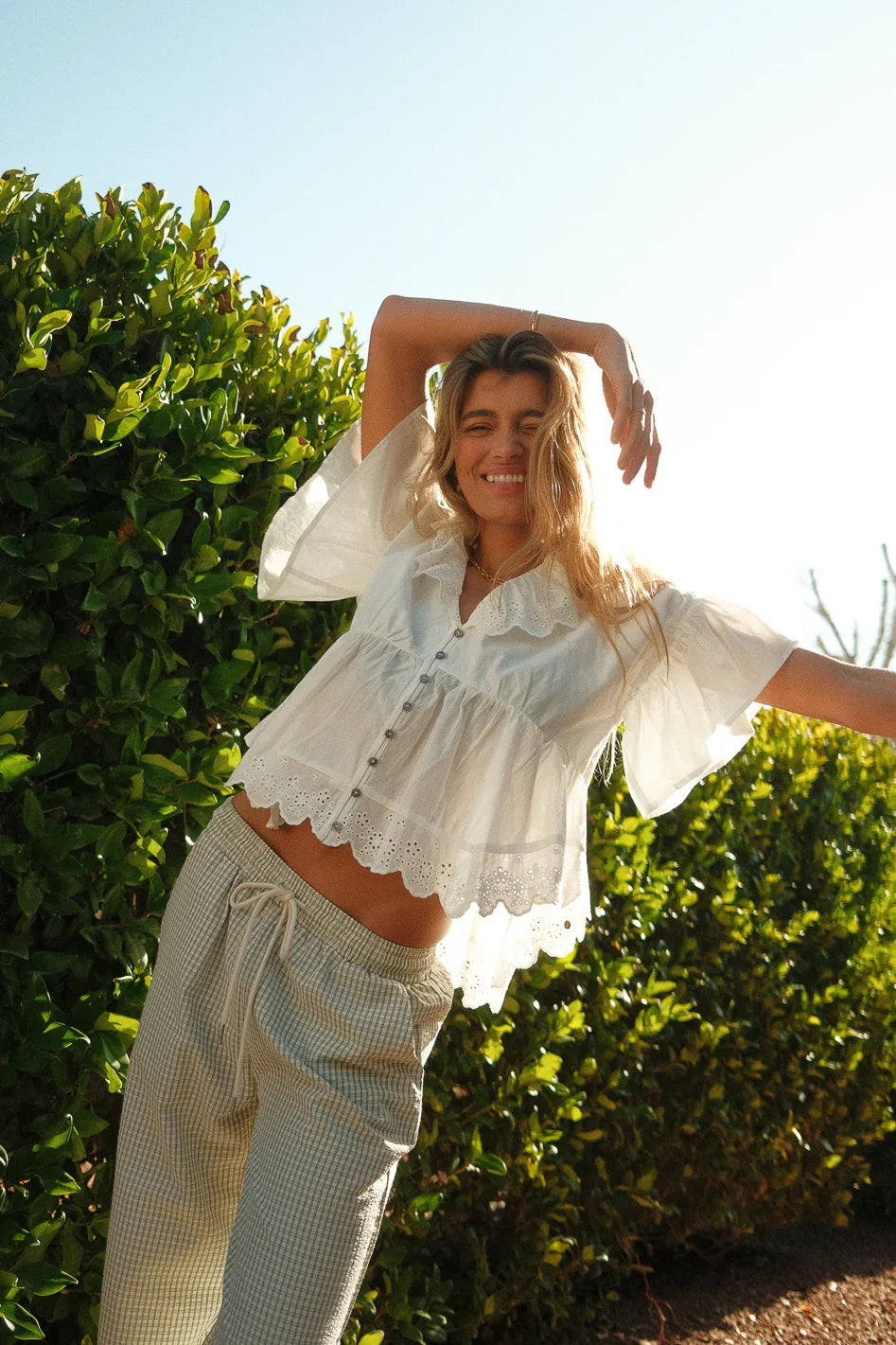 Percey Collared Blouse FINAL SALE