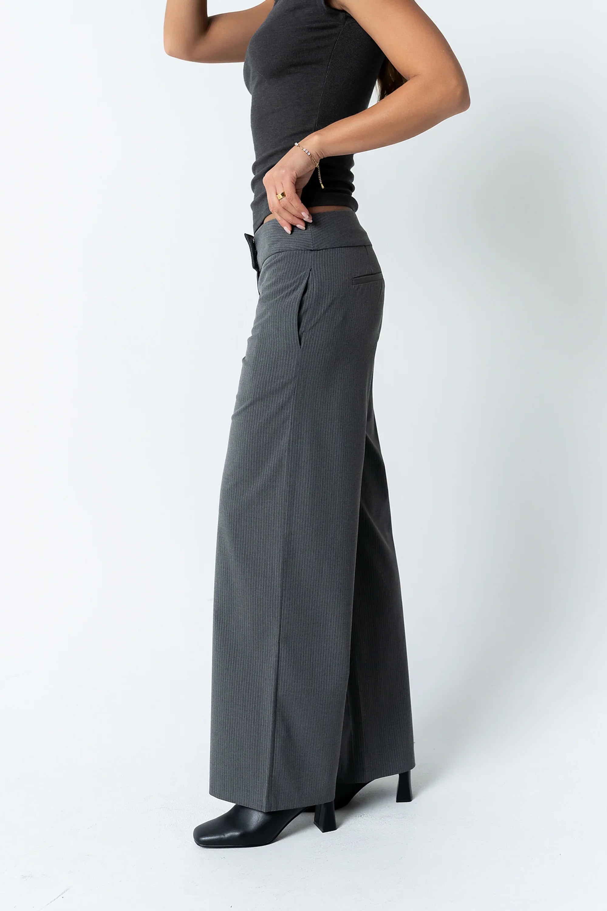 Gianna Pinstripe Trouser