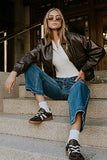 Siena Vegan Leather Jacket FINAL SALE