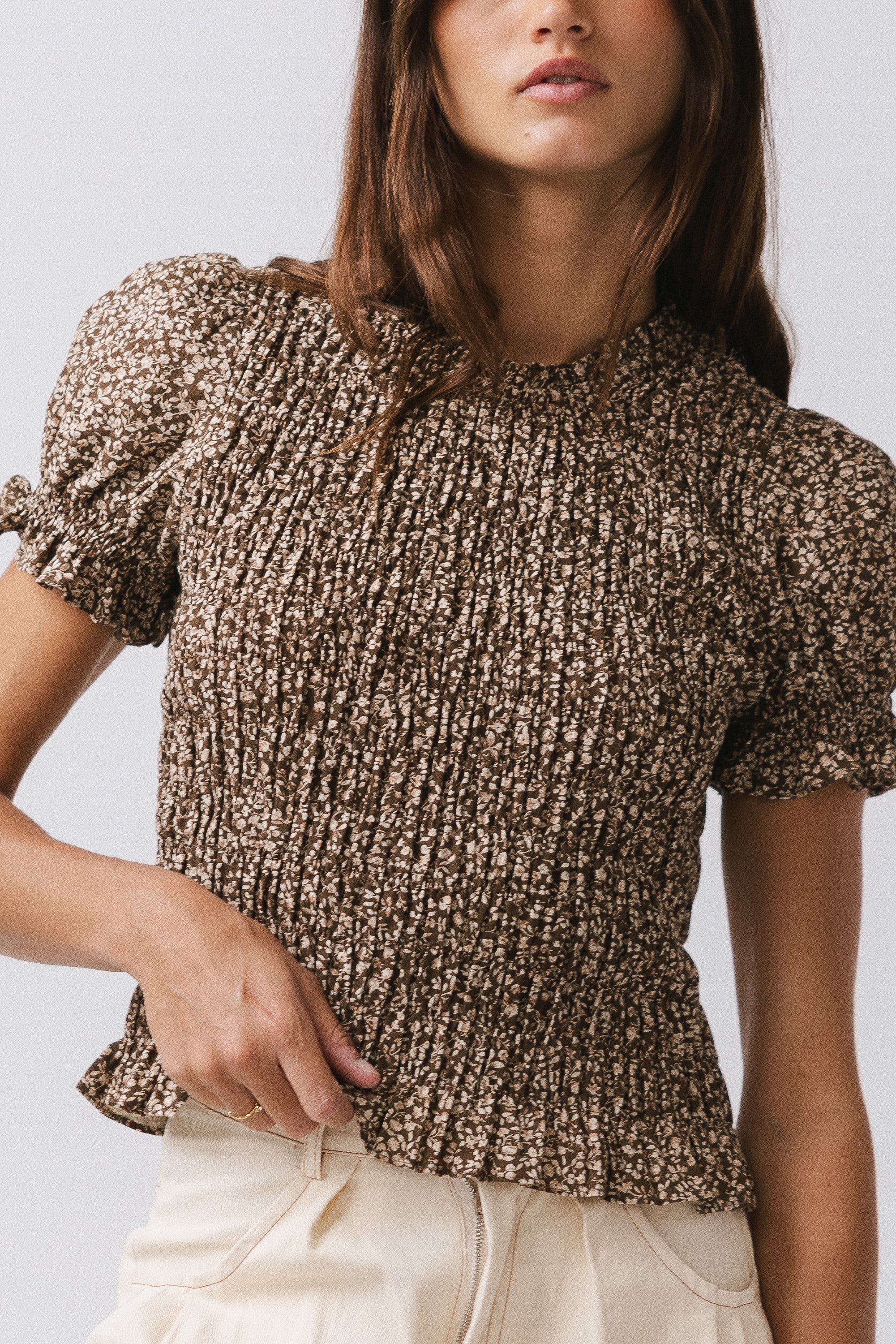Maura Smocked Blouse FINAL SALE