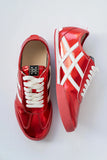 Polly Sneakers in Metallic Red FINAL SALE