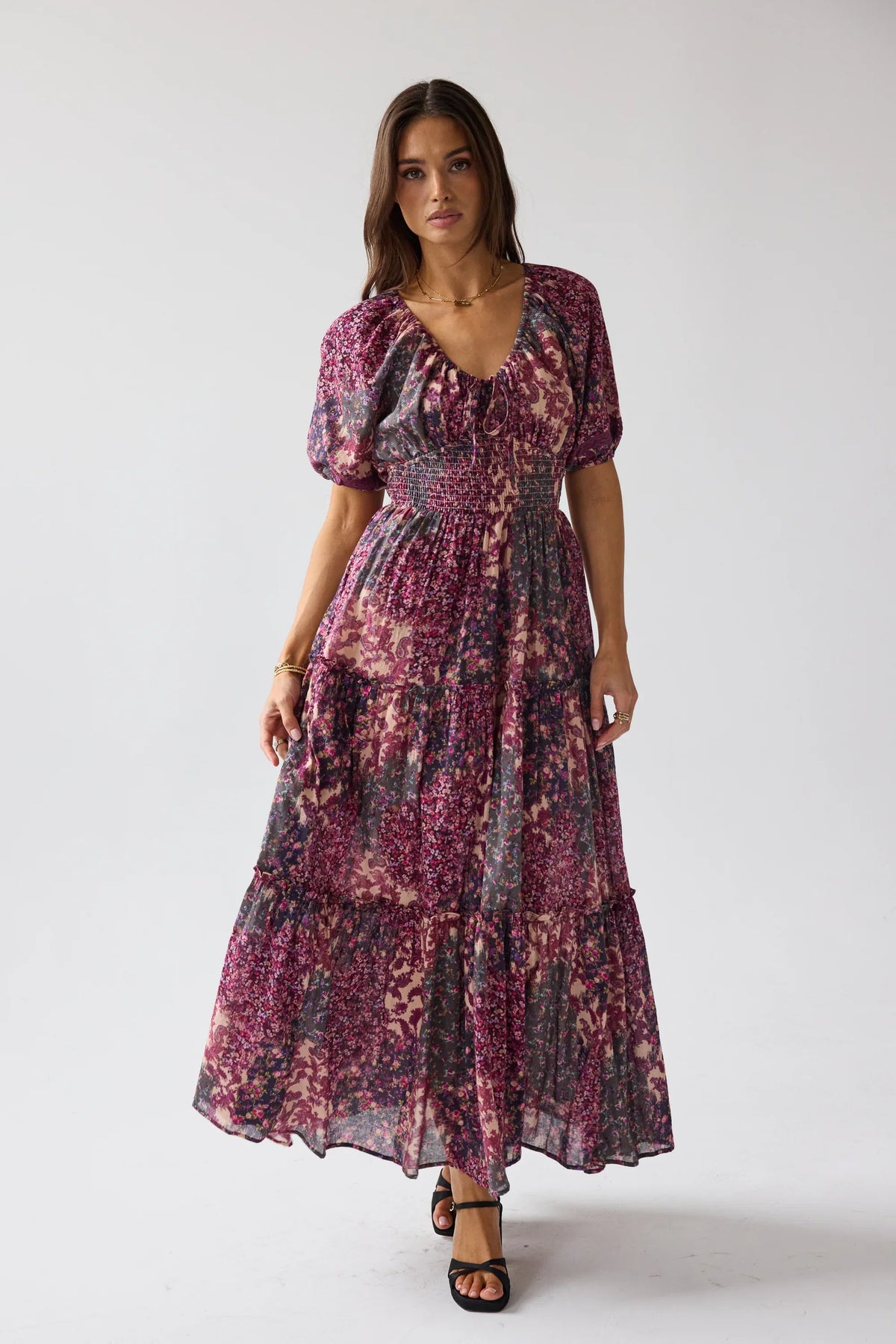 Chloe Floral Maxi Dress FINAL SALE