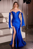 Knightly Gown Stretch Spandex Dress With Arm Ties