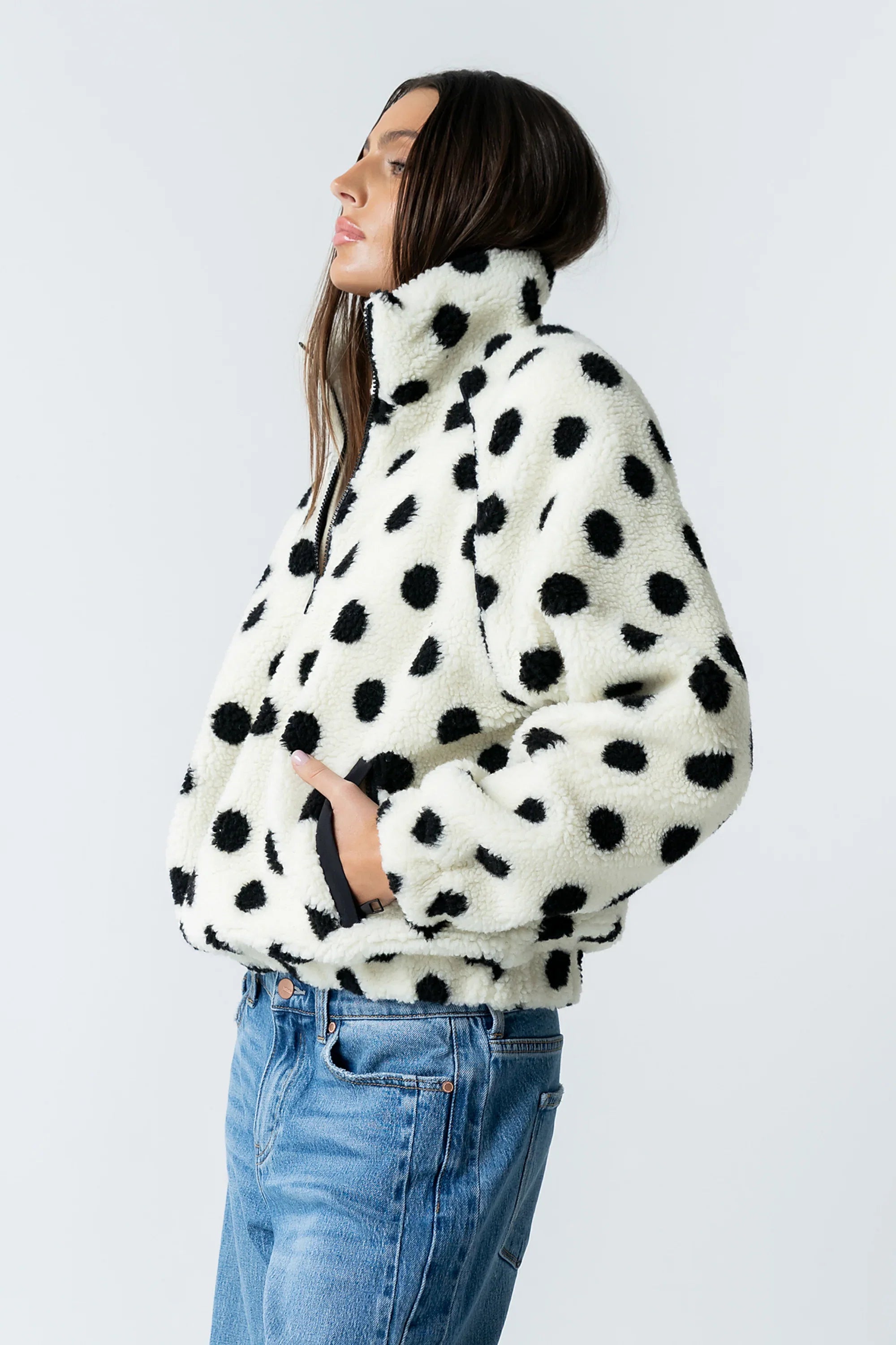 Brooke Sherpa Half Zip