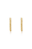 Spun Strands Hoop Earrings