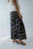 Ariel Abstract Maxi Skirt