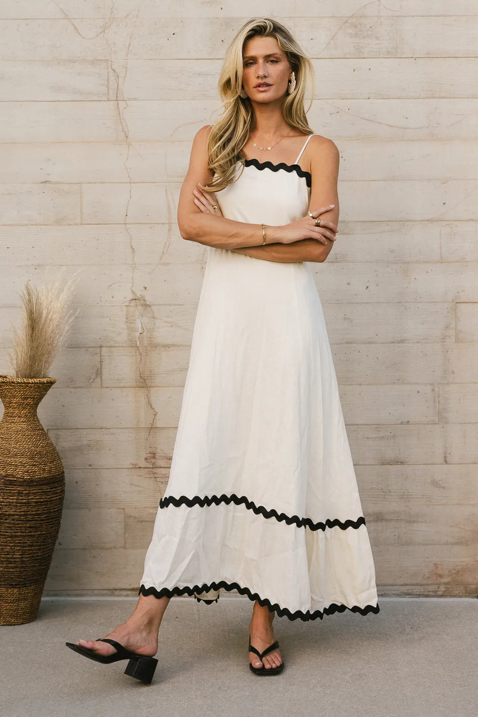 Until I Found You Dress in Natural FINAL SALE