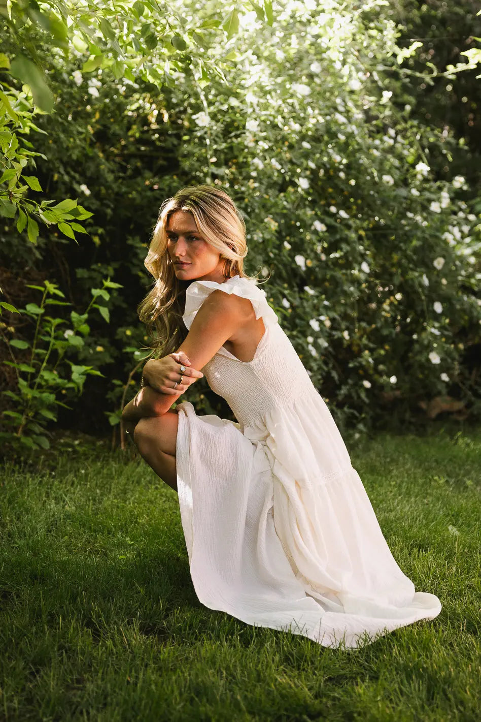 Isoldee Smocked Maxi Dress FINAL SALE