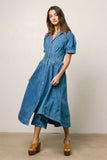 Mylie Denim Maxi Dress FINAL SALE