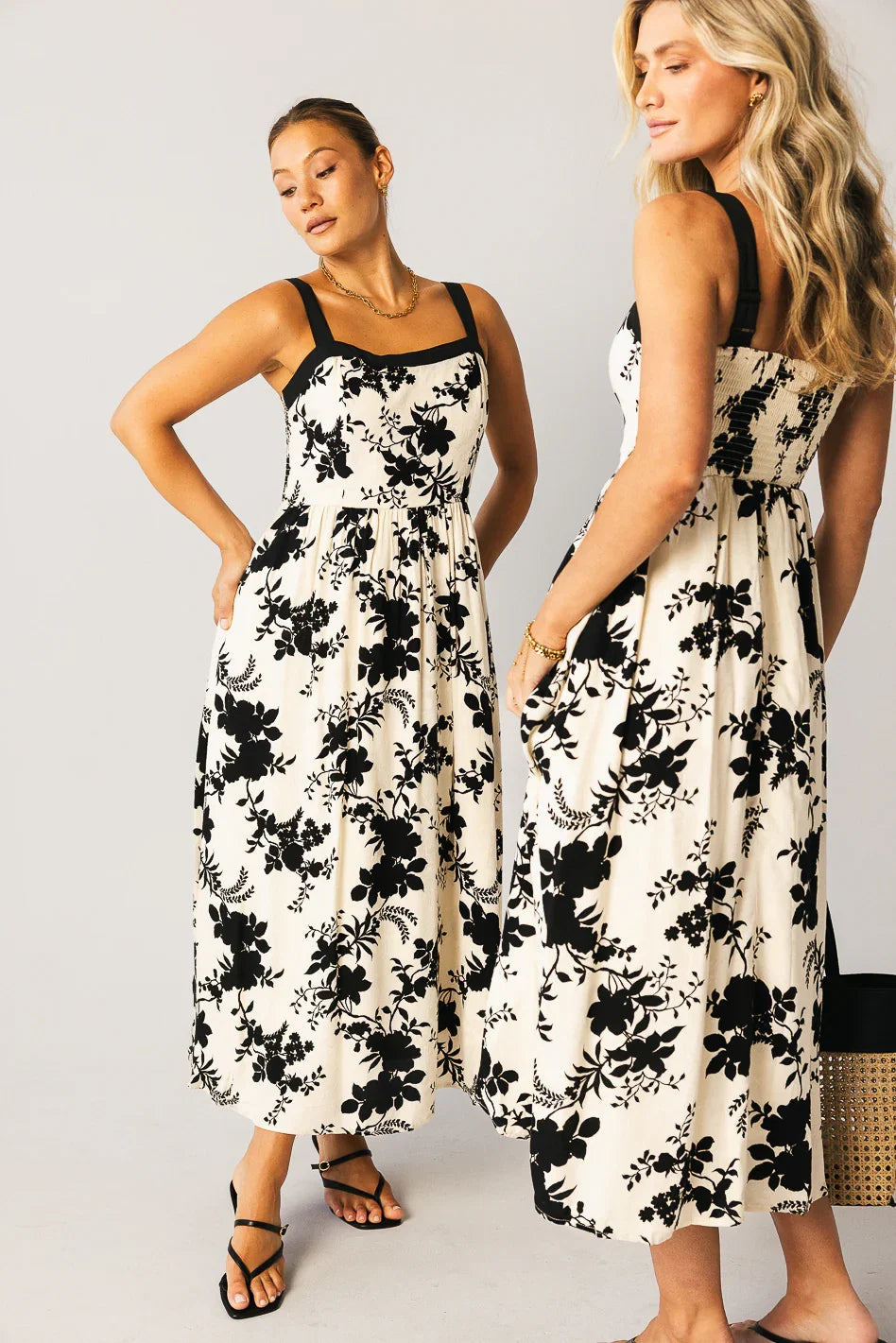Zora Floral Midi Dress FINAL SALE
