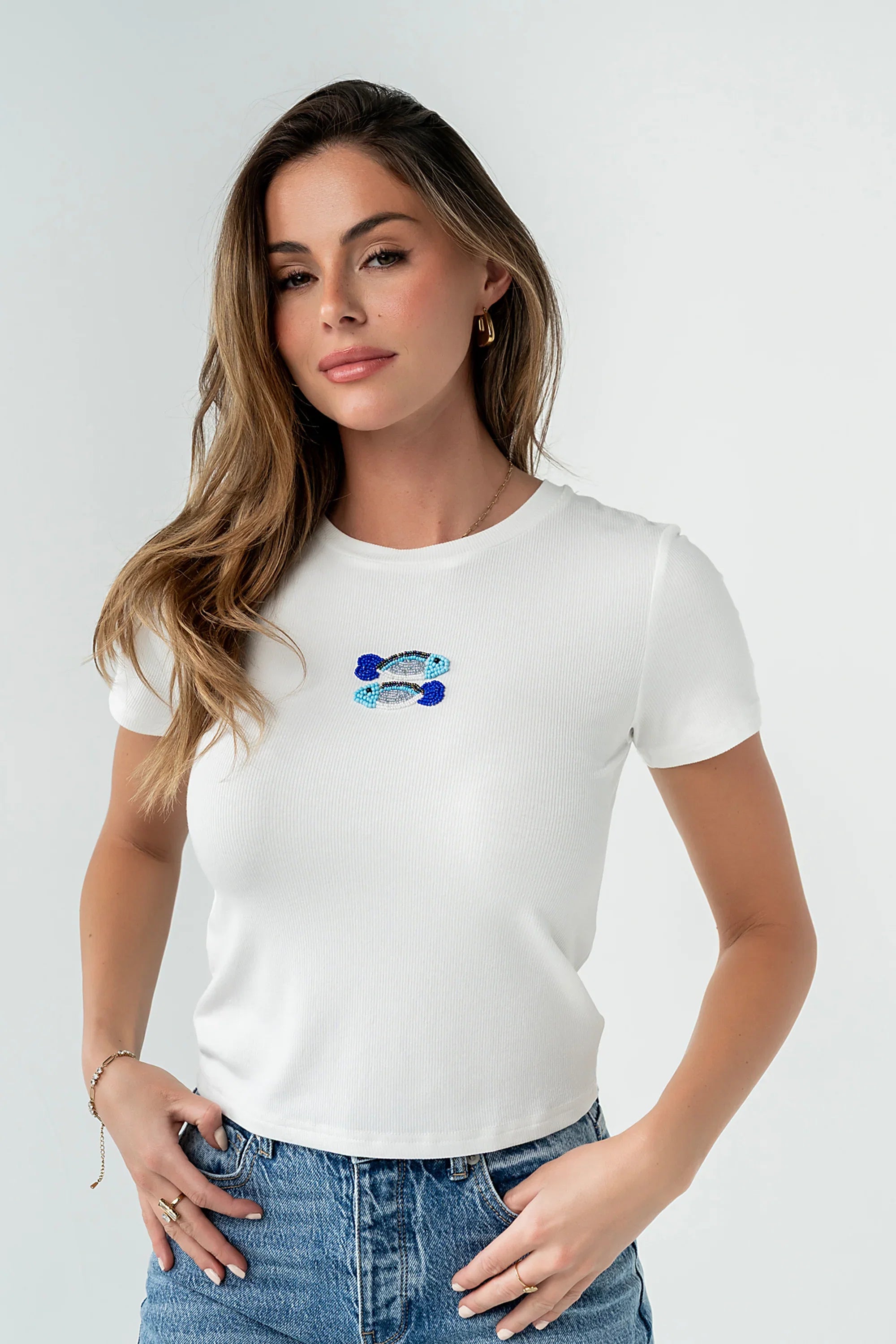 Martie Beaded Tee