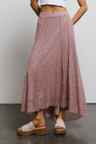 Eliza Lace Skirt in Rose FINAL SALE