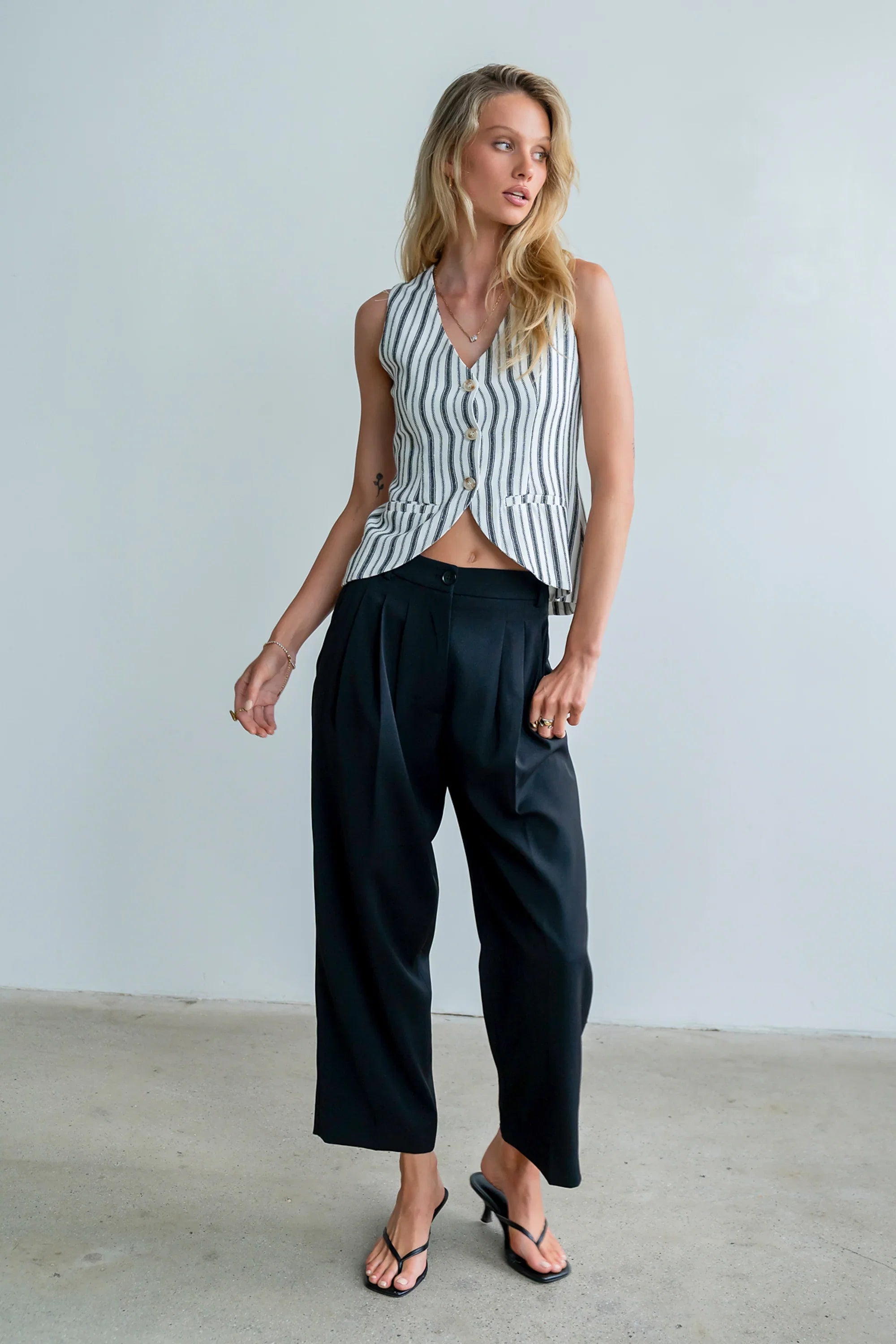 Lucy Vest in Black