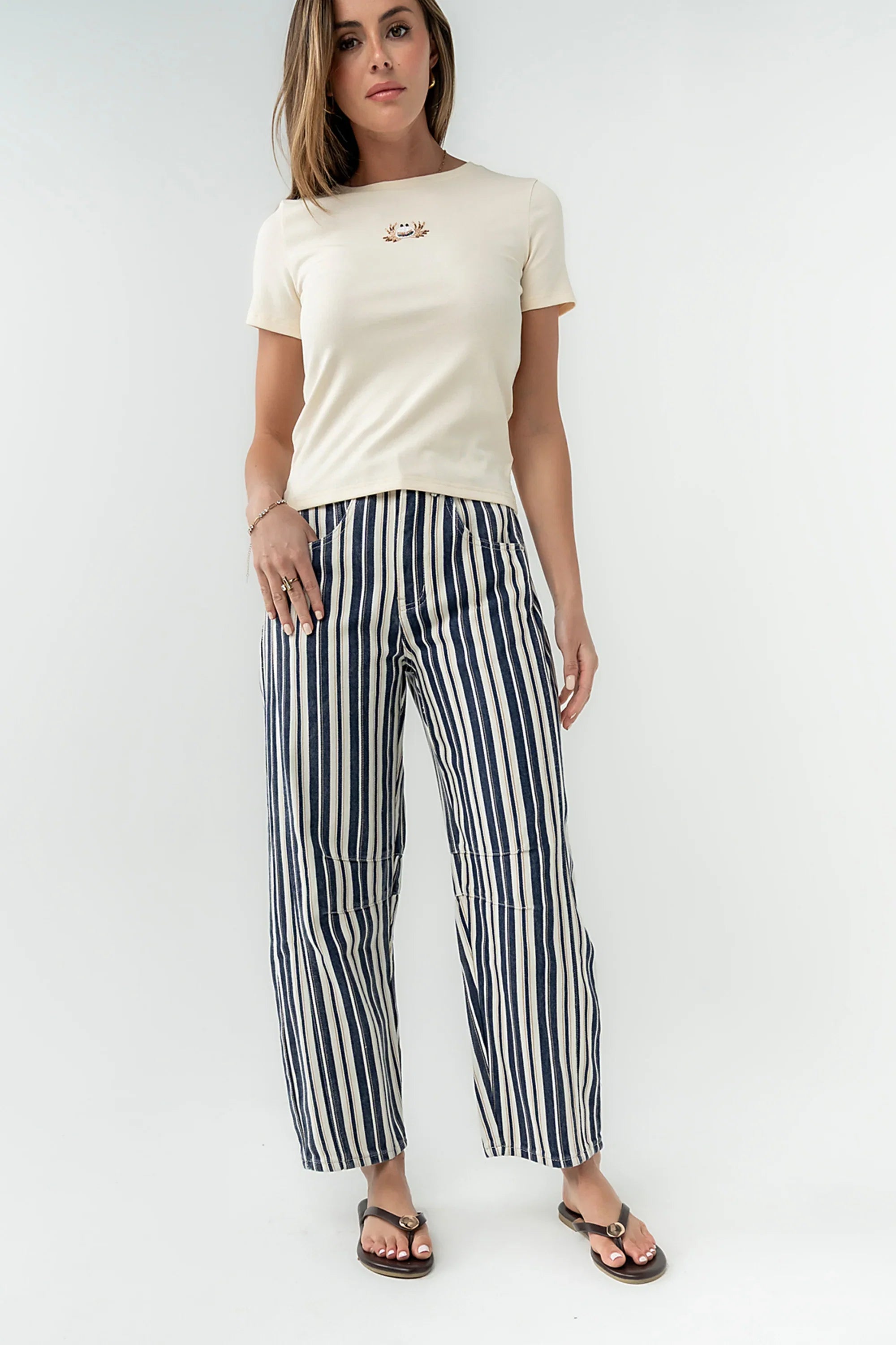 Lisette Barrel Jeans in Multi