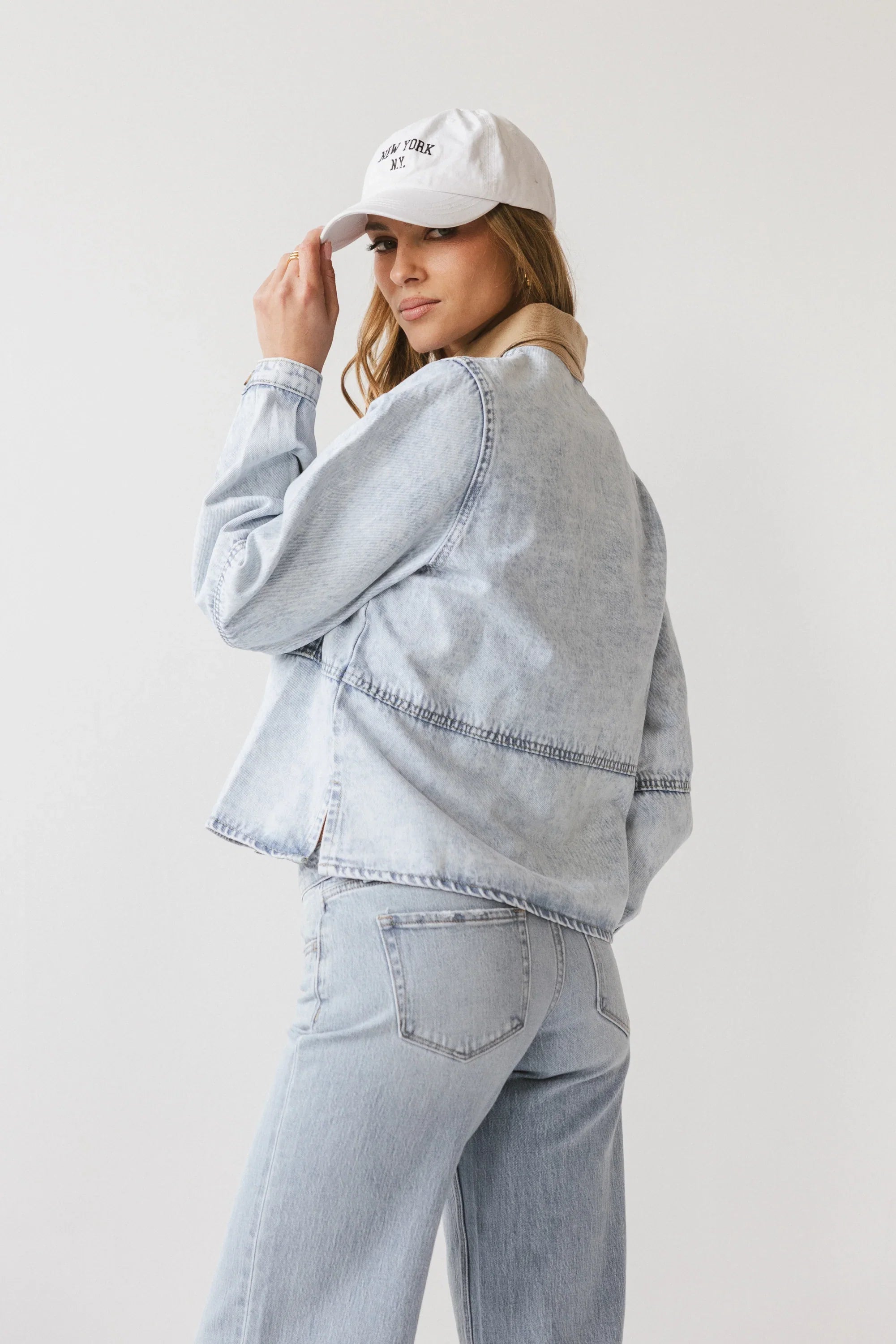 Andy Contrast Denim Jacket
