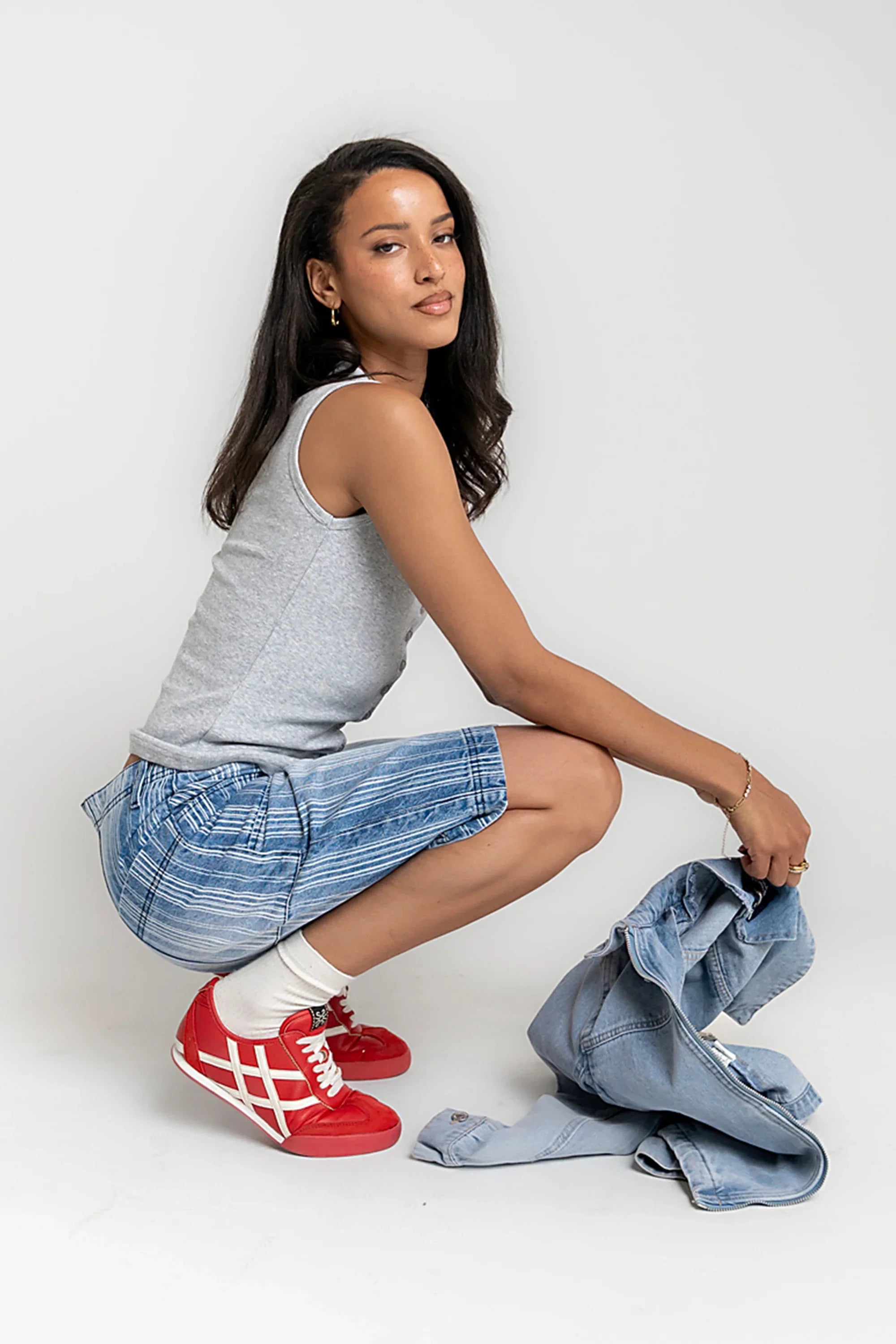 Franklin Striped Bermuda Shorts