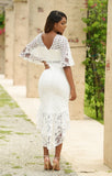 Reyna Dress White