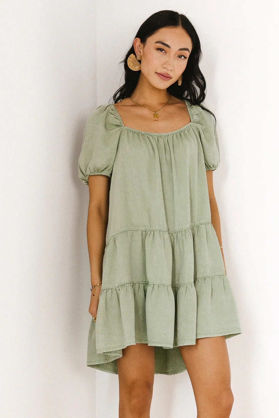 Jordy Tiered Mini Dress FINAL SALE