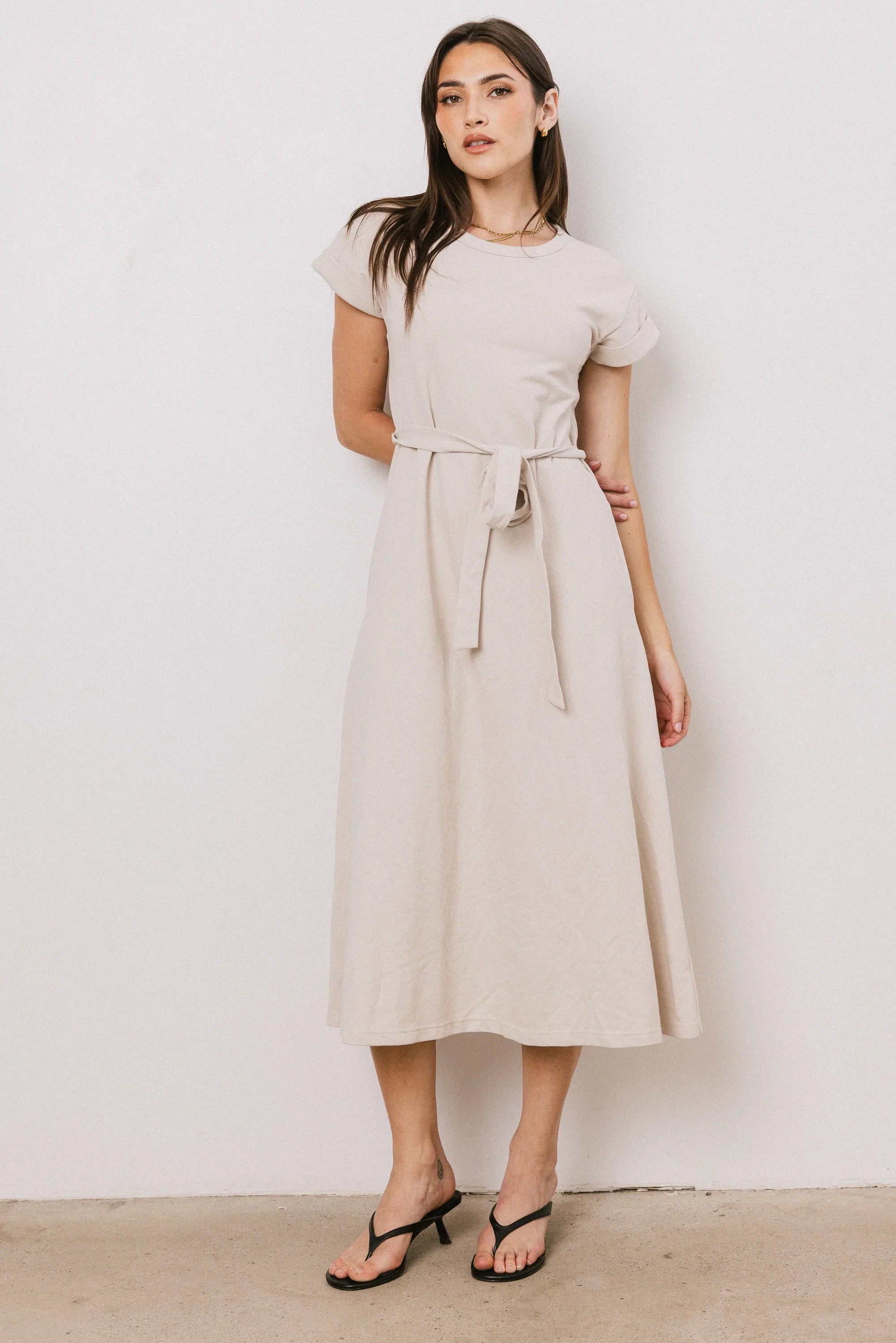 Saxton Maxi Dress in Bone FINAL SALE