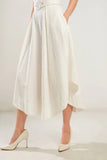 LIFES COMPASS WHITE STRAPLESS MIDI DRESS