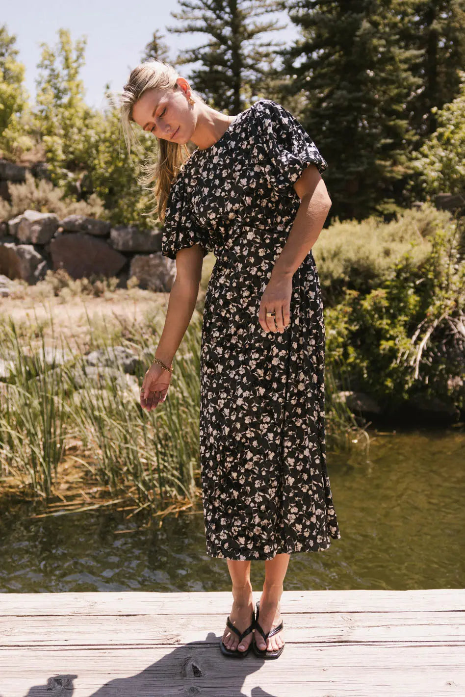 Serena Velvet Midi Dress FINAL SALE