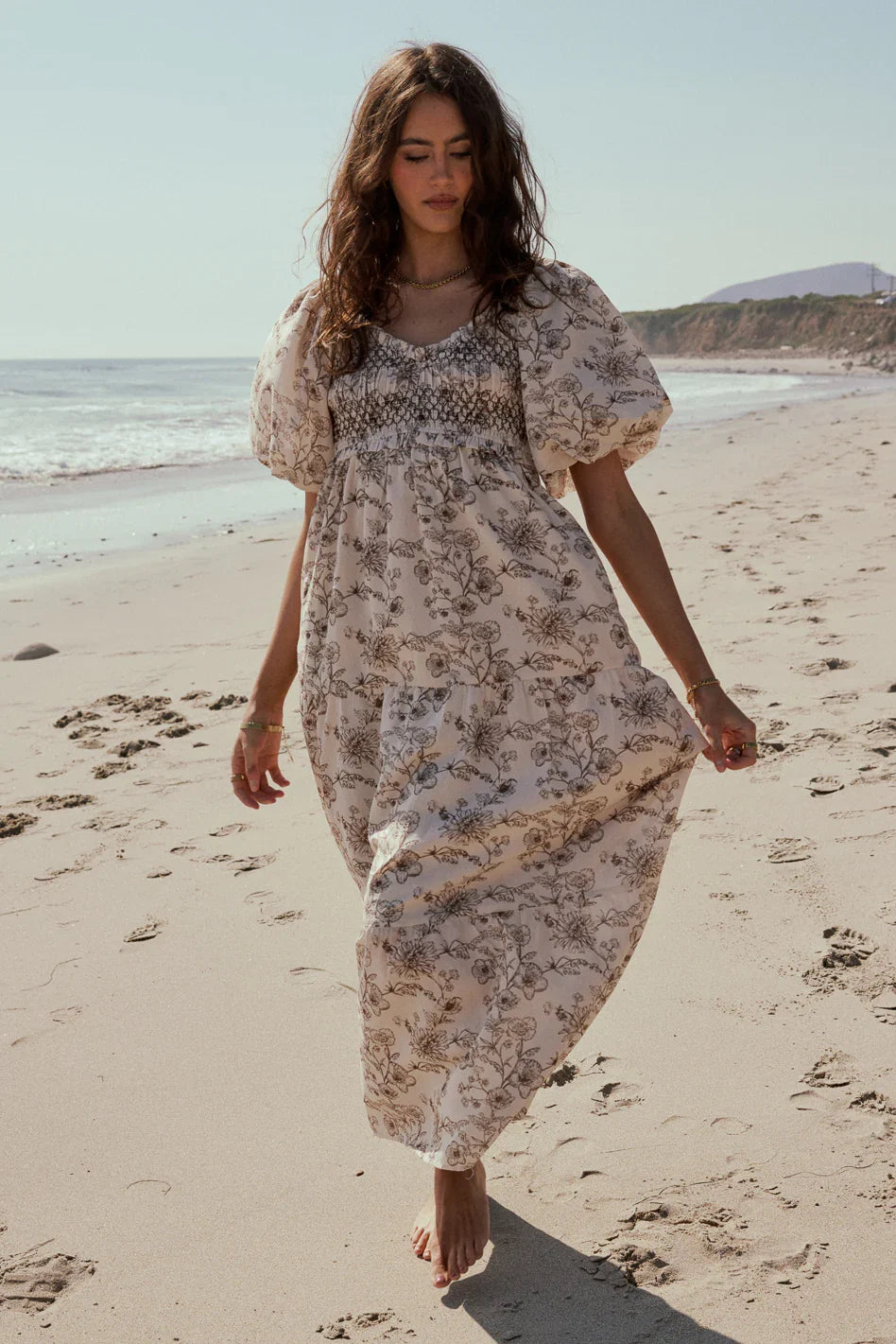 Dannica Floral Smocked Dress FINAL SALE