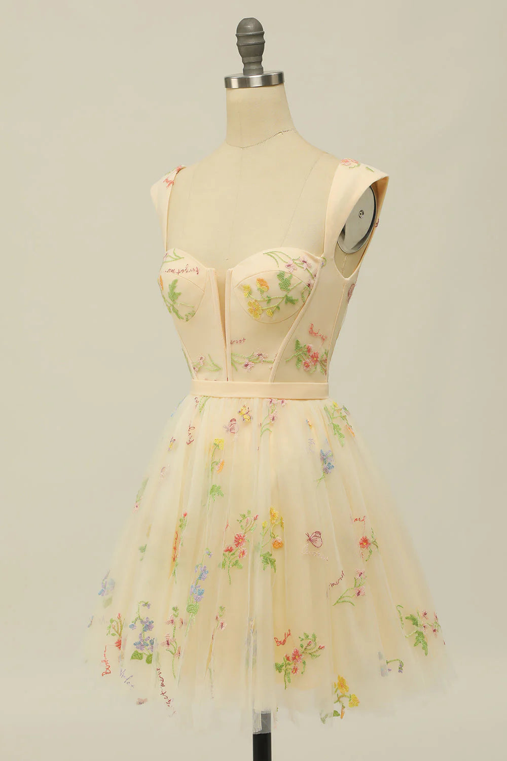 Cute A Line Sweetheart Black Short Homecoming Dress with Embroidery