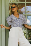 Amari Gingham Blouse FINAL SALE