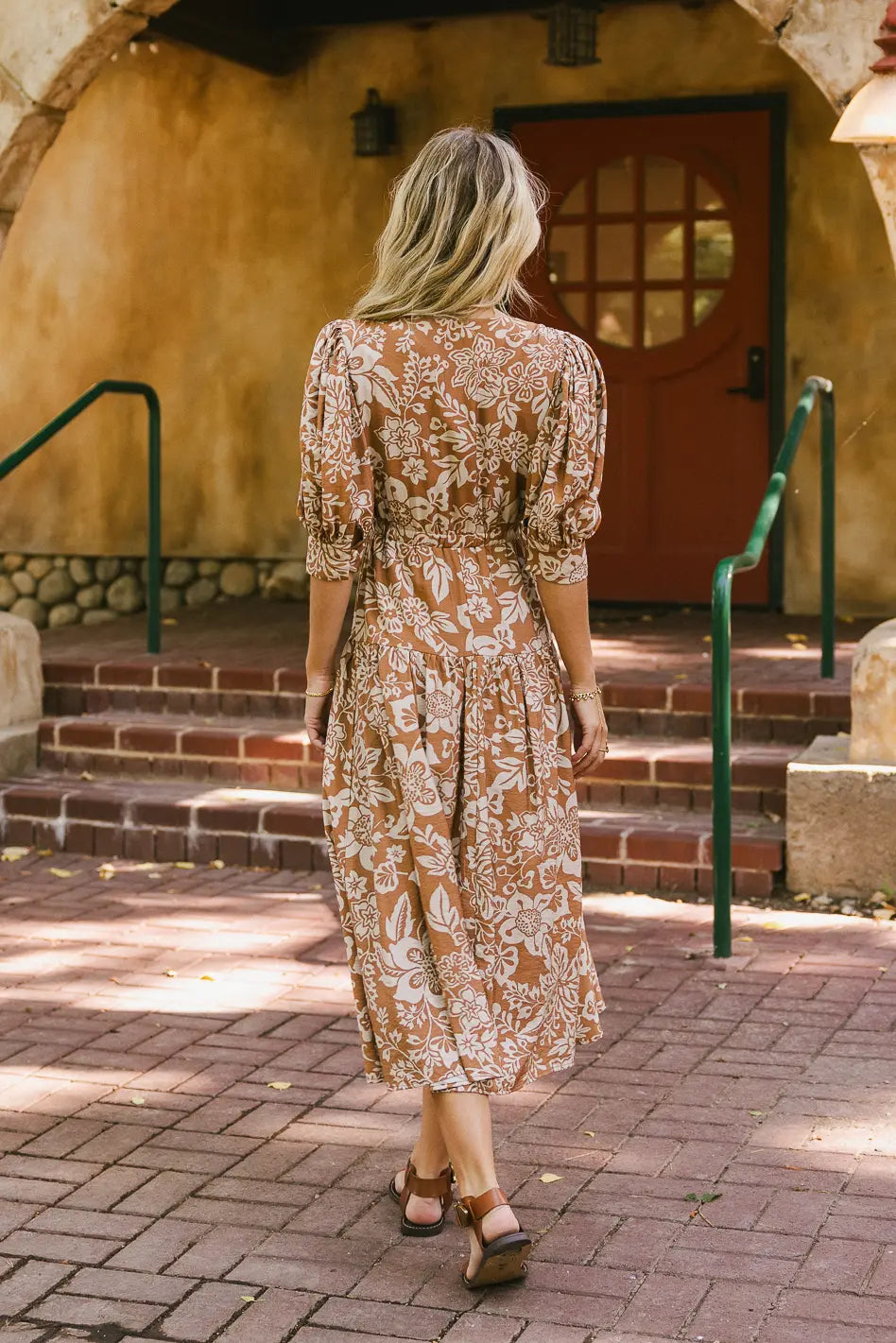 Raina Floral Midi Dress FINAL SALE