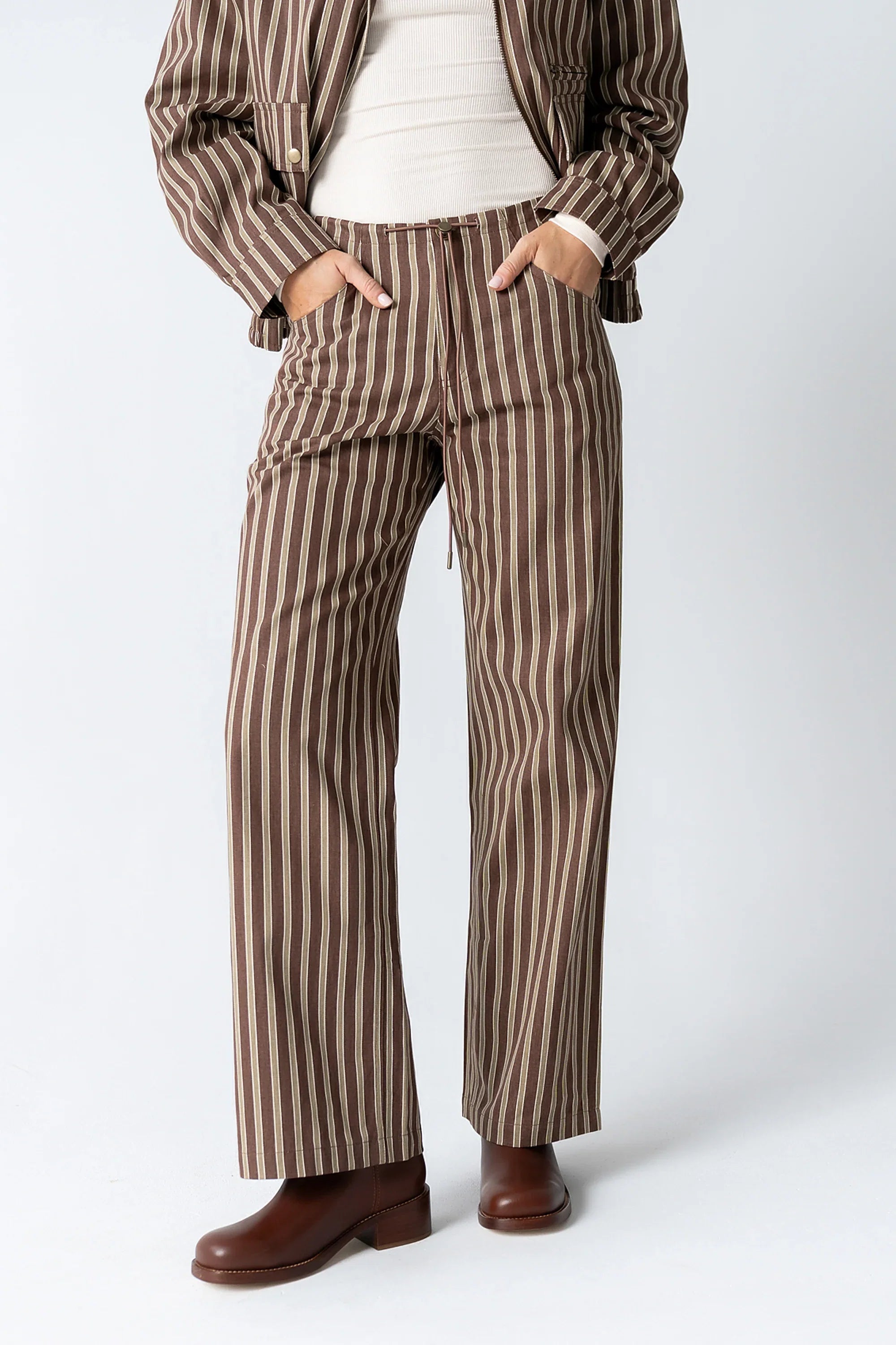 Carla Striped Wide Leg Pants FINAL SALE