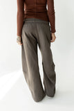 Maribel Barrel Sweatpants in Charcoal FINAL SALE