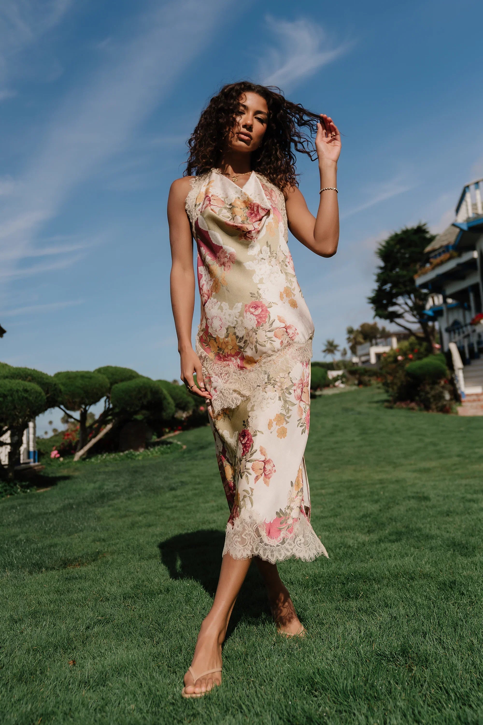 Victoria Floral Maxi Skirt