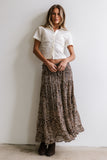 Brandy Ruched Button Up in Cream FINAL SALE