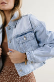 True Cropped Denim Jacket FINAL SALE